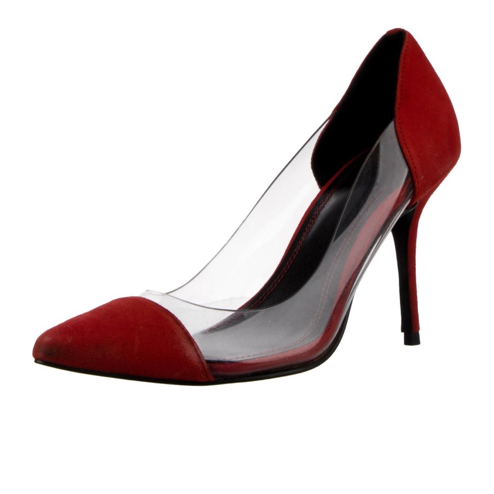 Sandro Suede D'Orsay Pumps